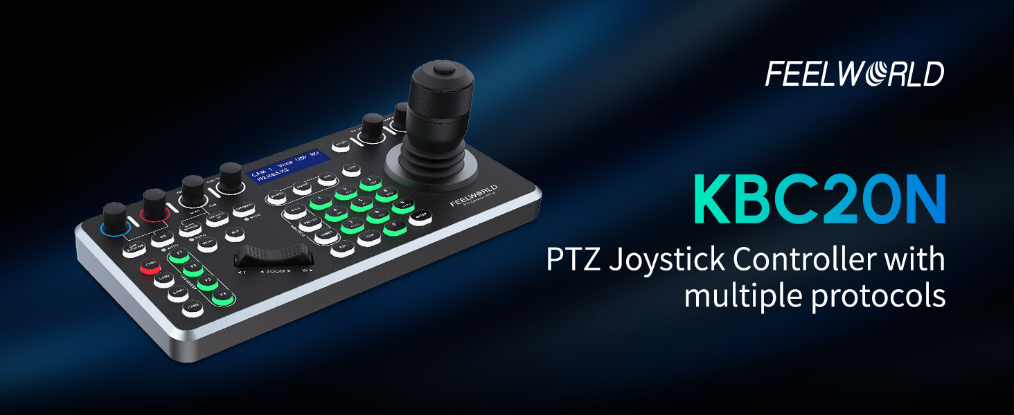 Amazon.com: FEELWORLD KBC20N NDI PTZ Camera Joystick Controller
